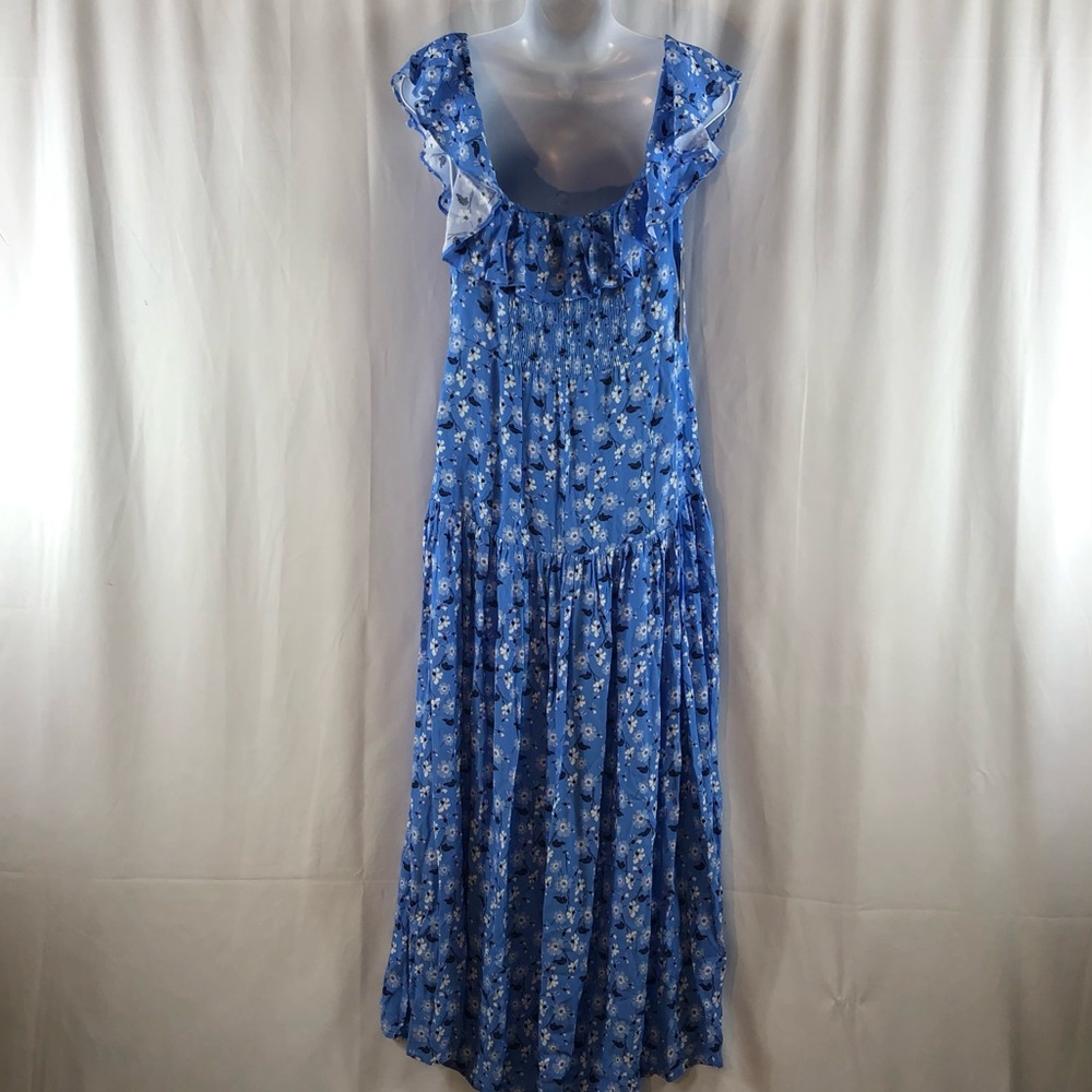 Anthropologie Yumi Kim floral tiered maxi dress NWT 8 - Picture 4 of 16